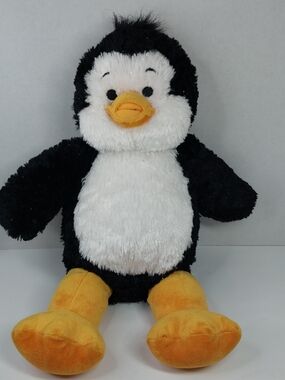 Build A Bear Sparkle Penguin Stuffed Animal Plush Soft Plush Toy BAB Retired 17"